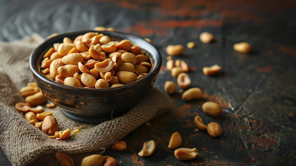 بادام زمینی اصل آستانه اشرفیه